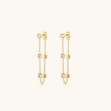 Iris Diamond Earrings