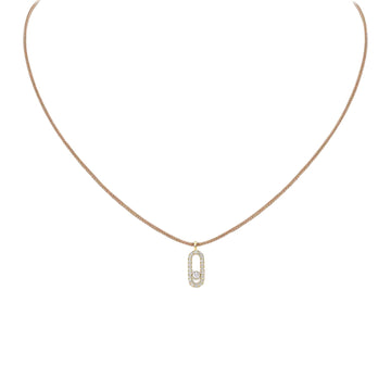 Roped Classy Diamanté Necklace