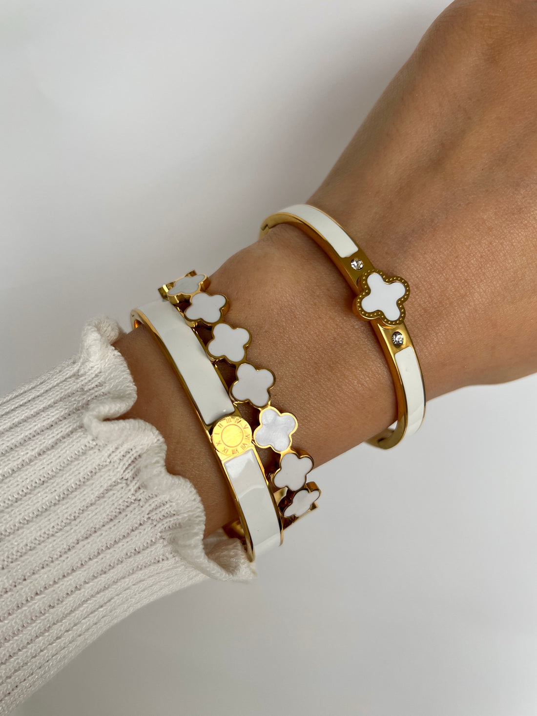 PULSERA TRÉBOL ZARA