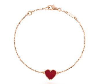 Brazalete Corazón de Ámbar - Rosa