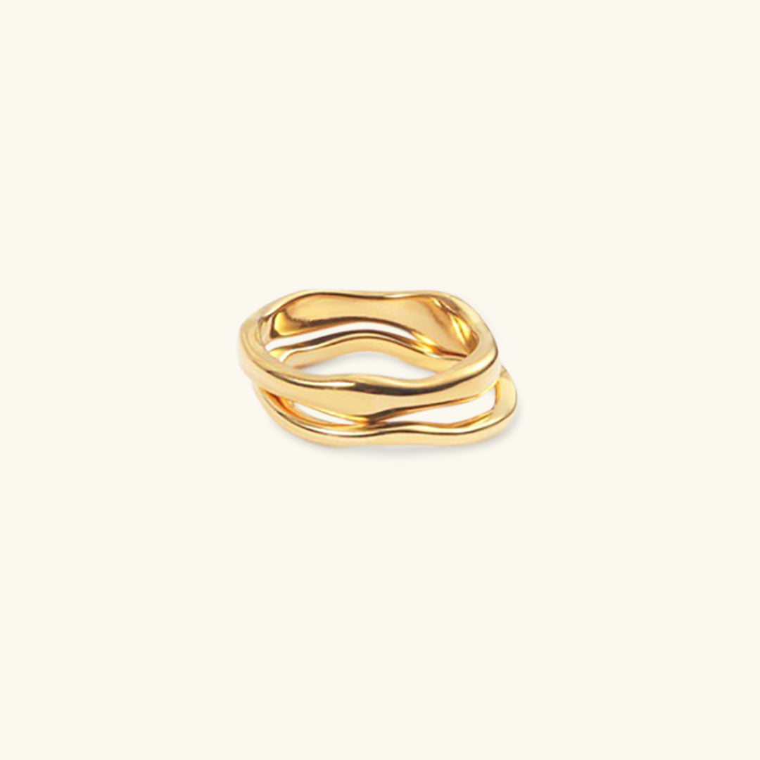 Anillo apilable de oro Dianne