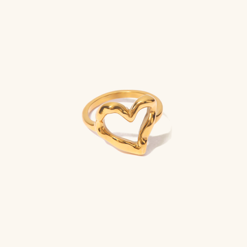 Anillo de corazón Verity