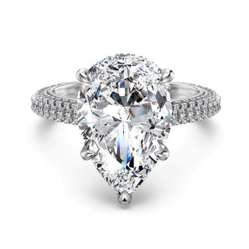GLACIAL PEAR RING
