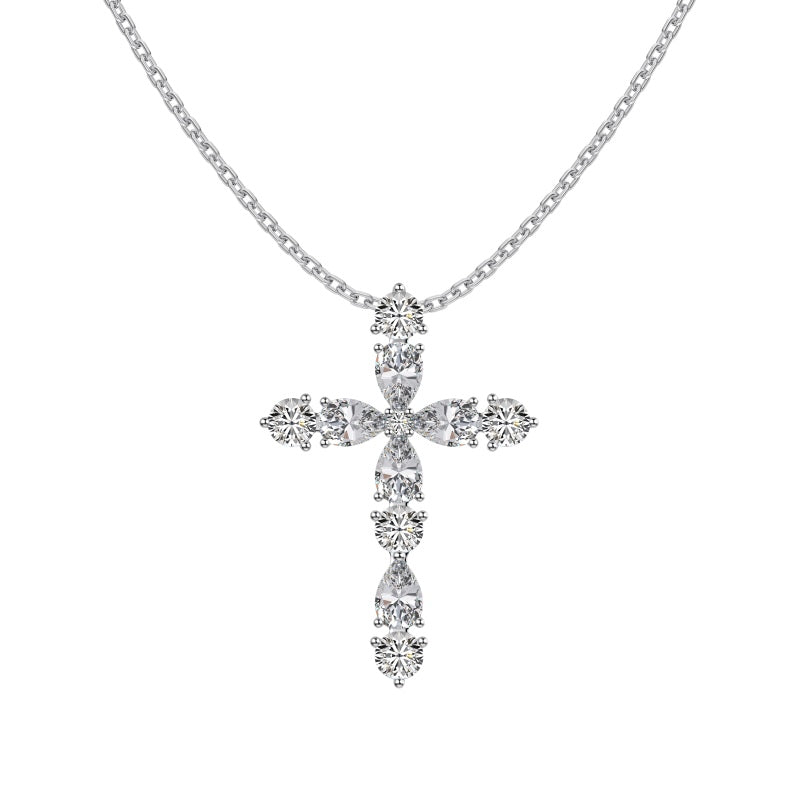 MOONLIGHT CROSS NECKLACE
