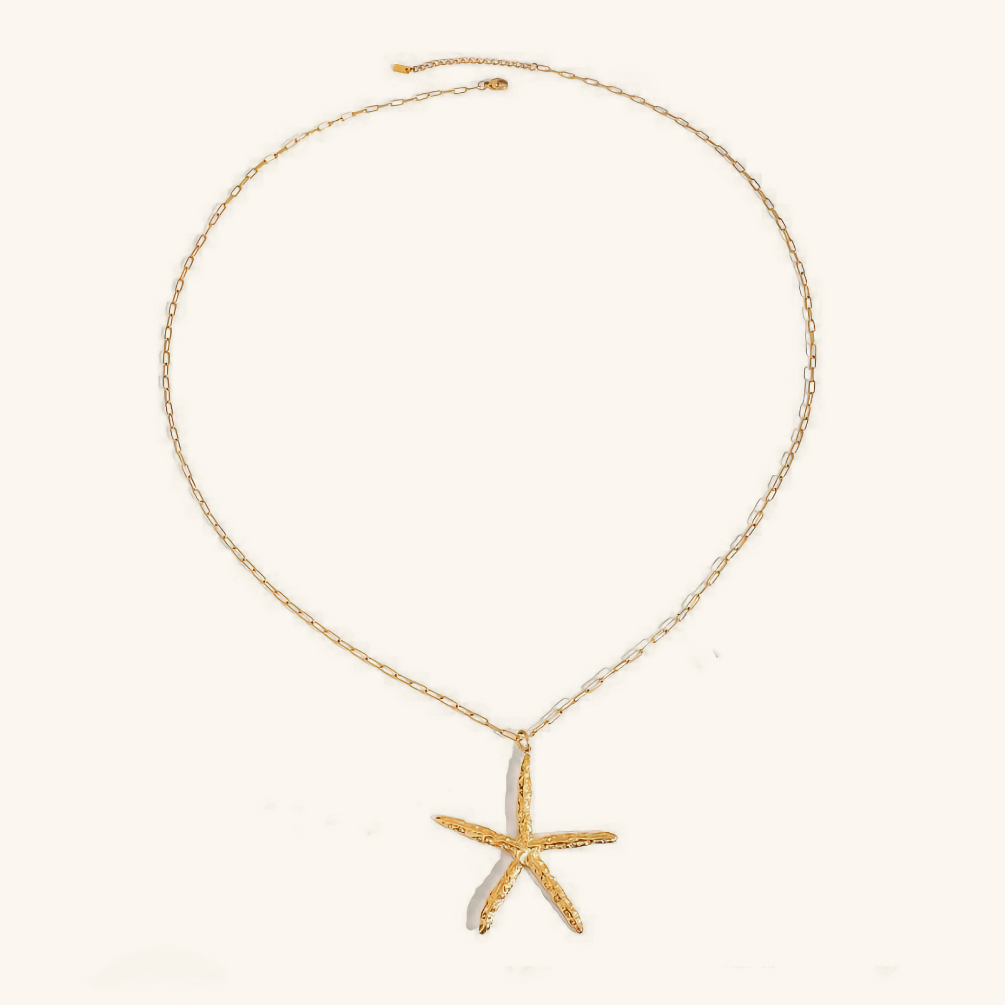 Claudia Gold Starfish Necklace