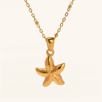 Emmie Gold Starfish Pendant