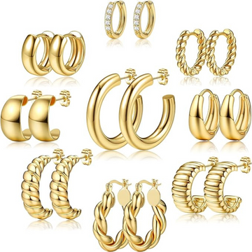 Pairs Ohrringe  - Gold