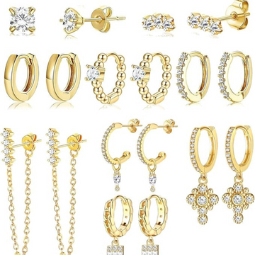 Pairs P. Ohrringe - Gold
