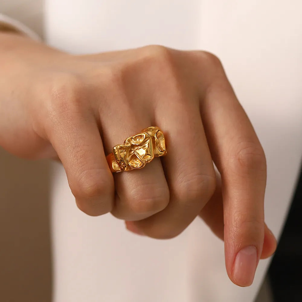 Anillo de oro Paloma